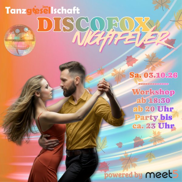 Discofox Nightfever 2026 Oktober