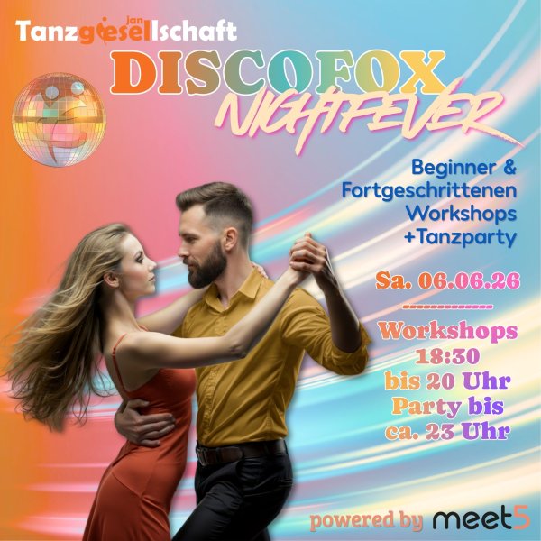 Discofox Nightfever 2026 Juni